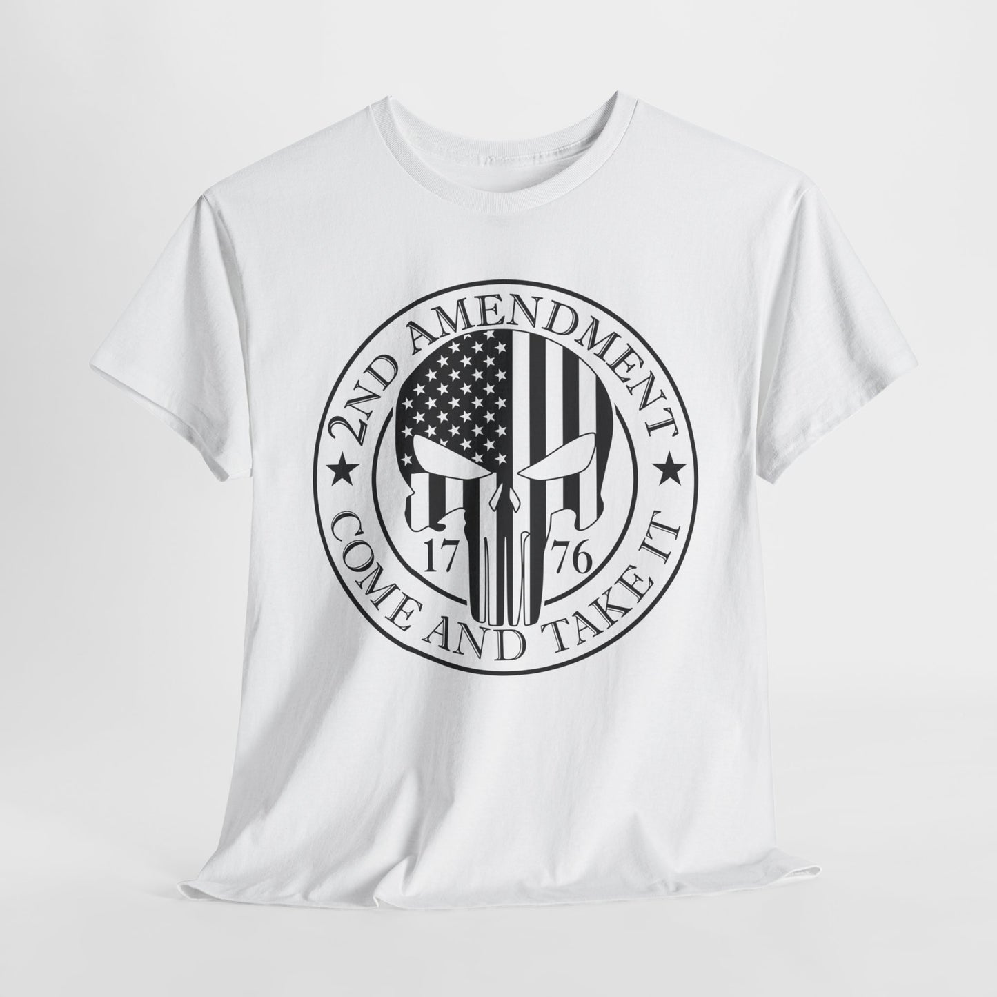 2nd Amendment T-Shirt For Come And Take It TShirt For 1776 Punisher Flag T Shirt