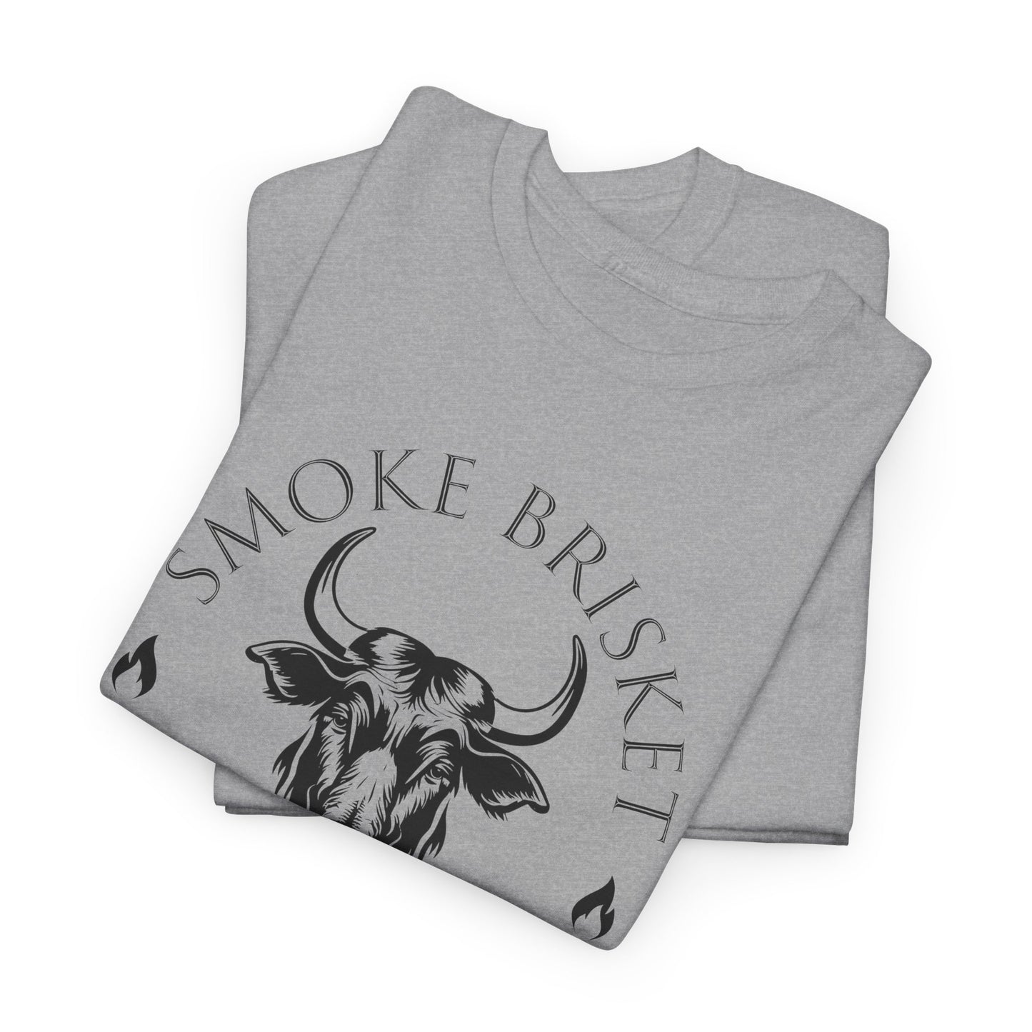 Smoke Brisket Not Meth T-Shirt For Sarcastic BBQ T Shirt For Funny Foodie TShirt