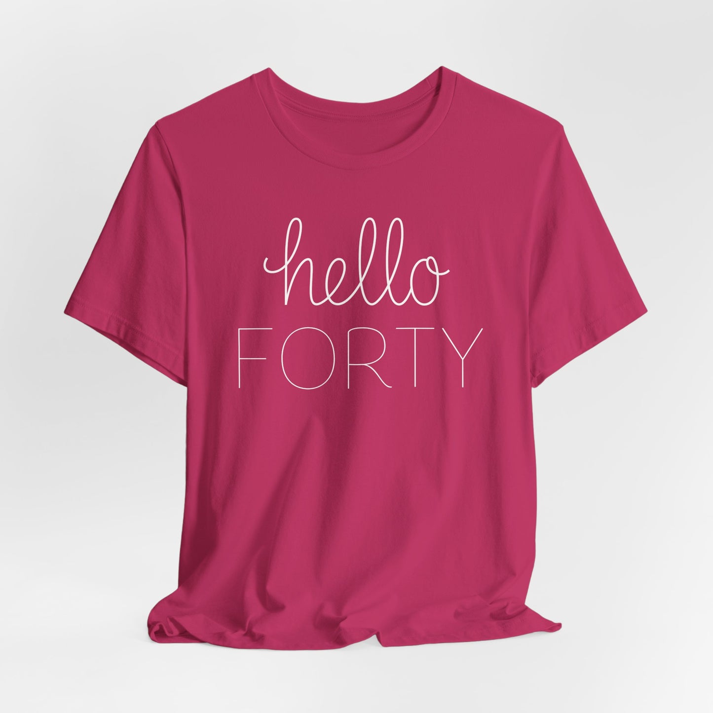 Cute Birthday T-Shirt For Turning Forty T Shirt For Getting Older TShirt