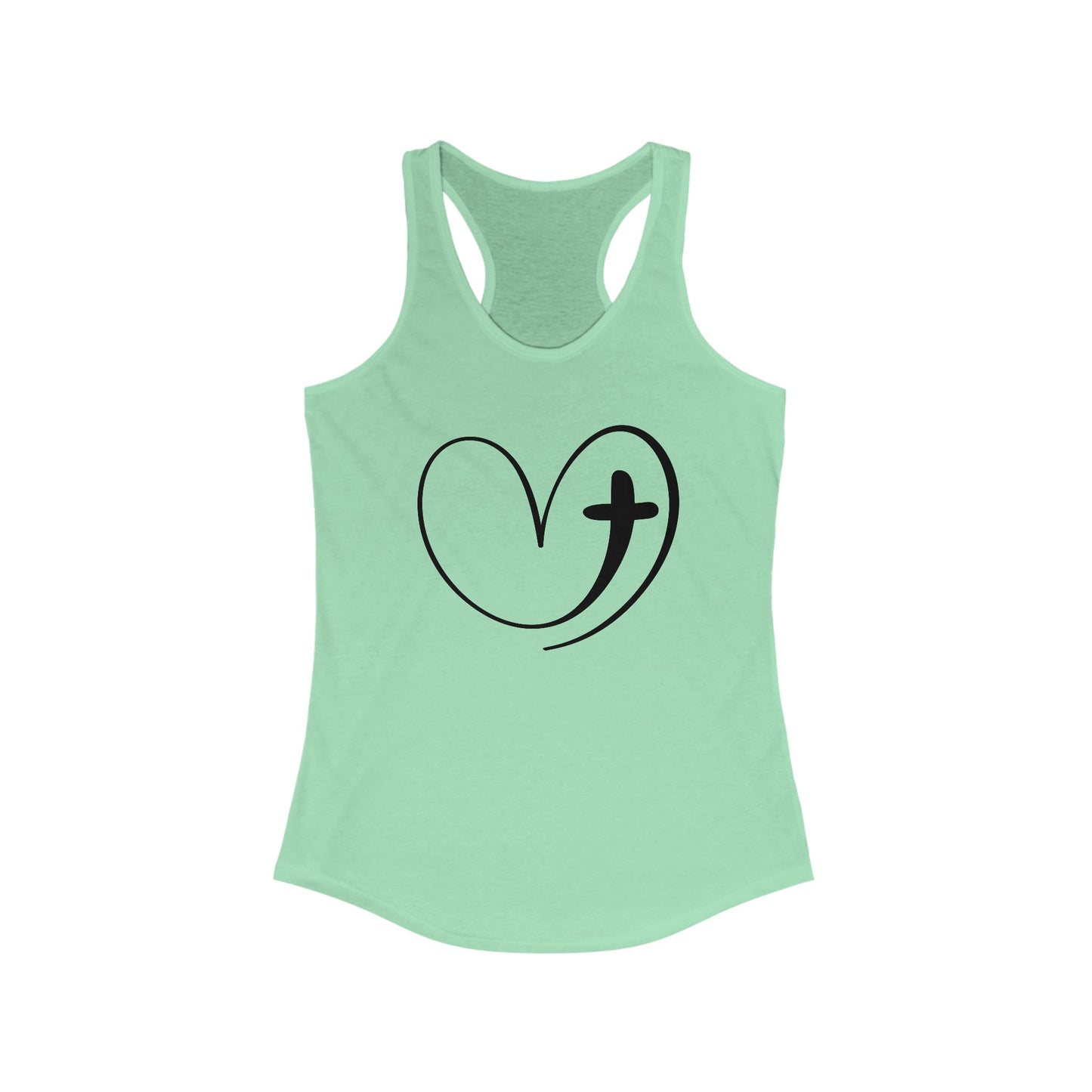 Cross Tank Top For Heart Tank For Easter Top For Spring Wear