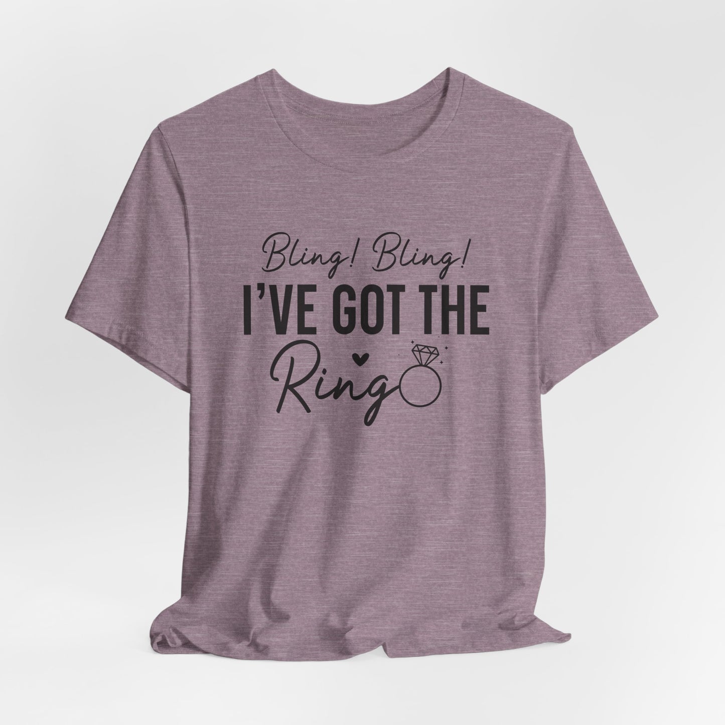 Bling Bling T-Shirt For Bride To Be T Shirt For Fiancee TShirt For Bachelorette