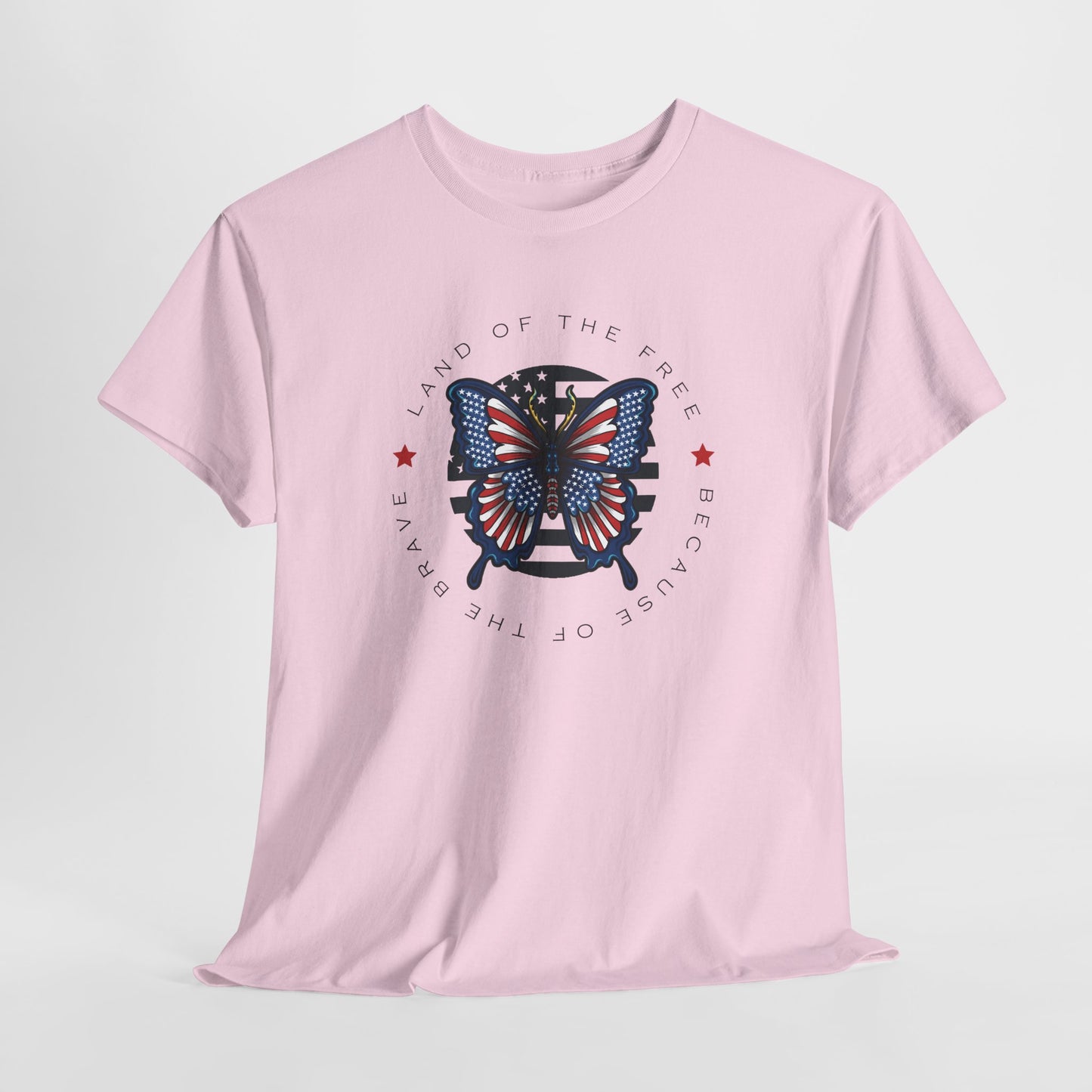 Patriotic T-Shirt For Conservative TShirt For 4th Of July T Shirt For Independence Day Shirt For Patriotic Gift Butterfly T-Shirt For Gift