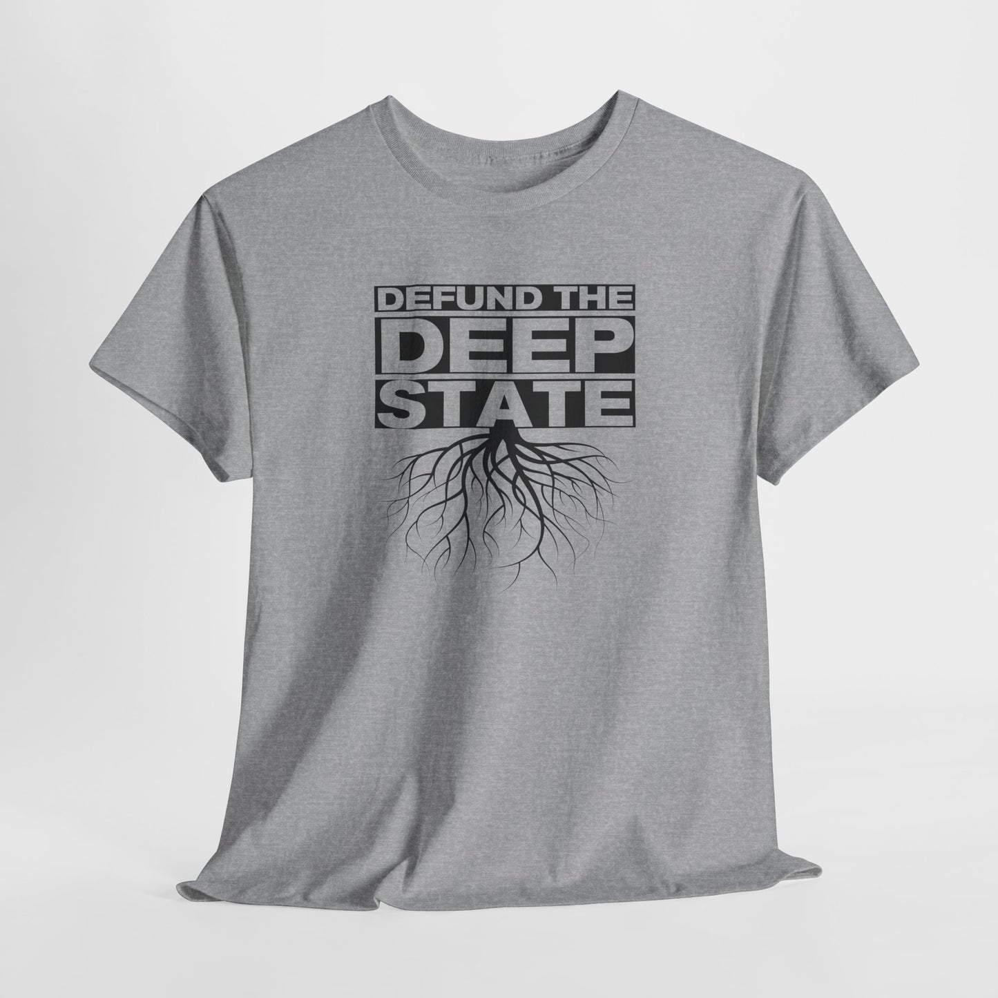 Defund The Deep State T-Shirt Political TShirt For Conservative T Shirt For Conspiracy Tee