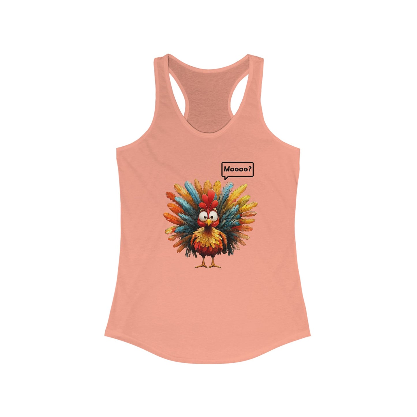 Funny Turkey Racerback Tank For Thanksgiving Summer Top