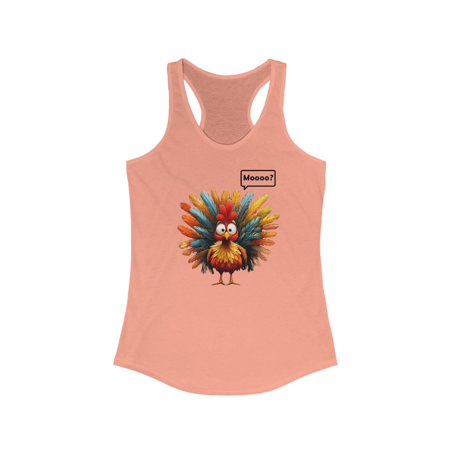 Funny Turkey Racerback Tank For Thanksgiving Summer Top