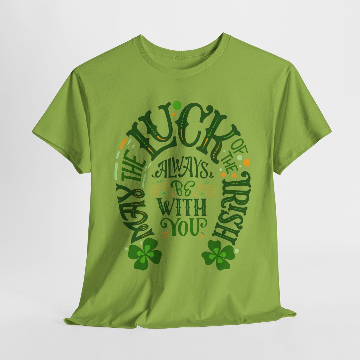 Luck Of The Irish T-Shirt For Horseshoe TShirt For Saint Paddy's Day T Shirt