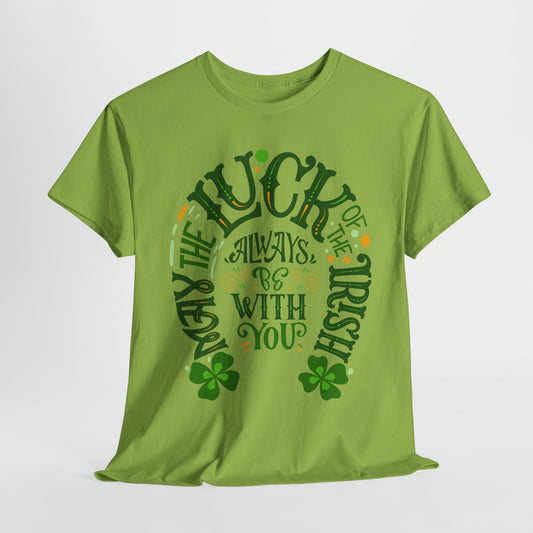 Luck Of The Irish T-Shirt For Horseshoe TShirt For Saint Paddy's Day T Shirt