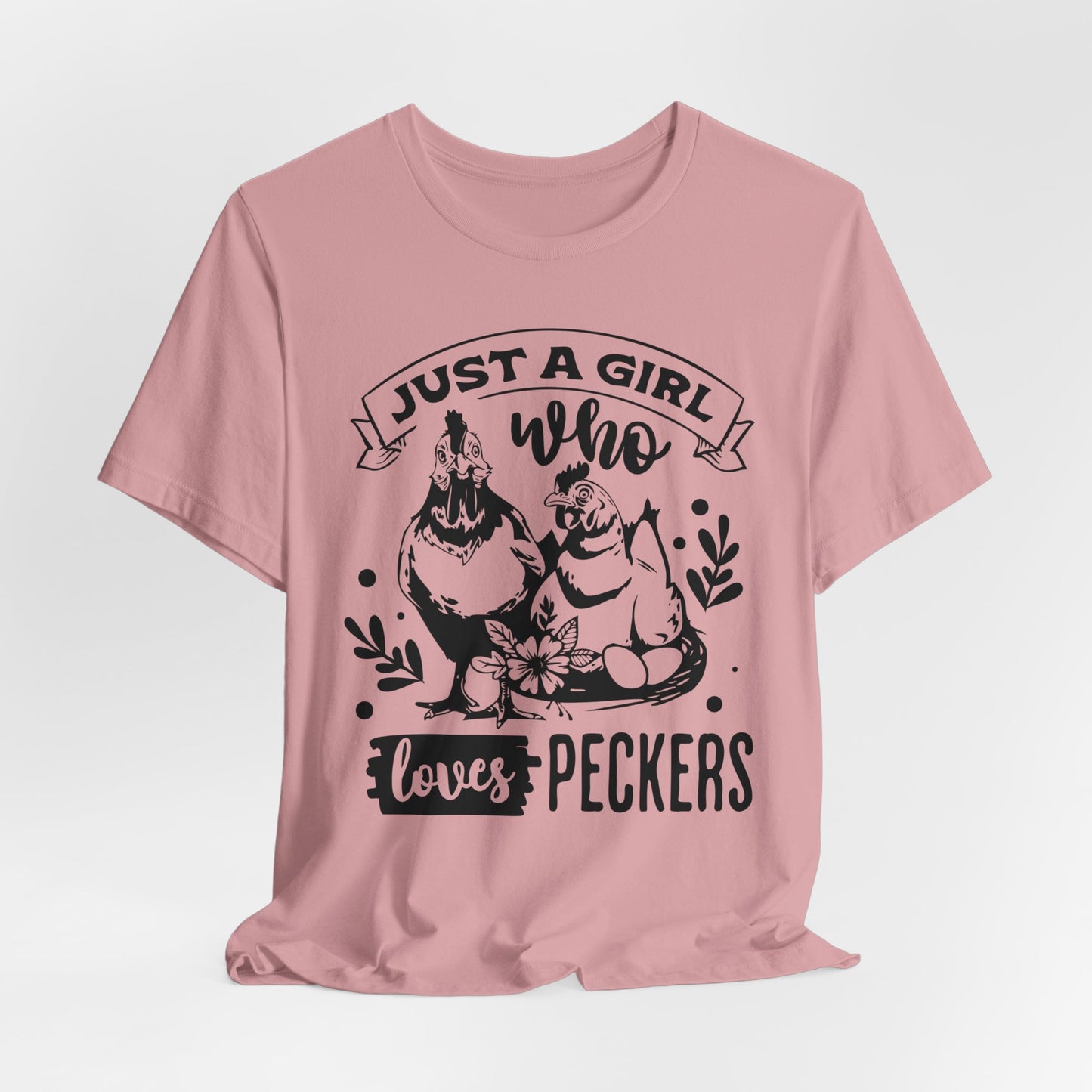 Chicken T-Shirt For Funny Peckers T Shirt For Fowl Hen T Shirt For Silly Poultry Tee