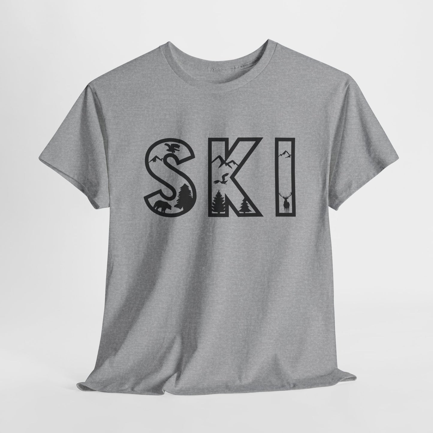 Ski T-Shirt For Winter Sports T Shirt For Apres Ski TShirt