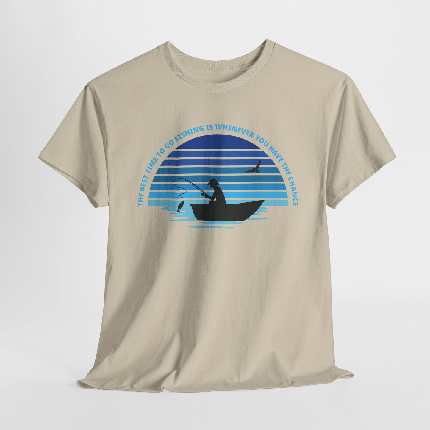 Best Time To Go Fishing T-Shirt For Lake Time T Shirt For Angler TShirt