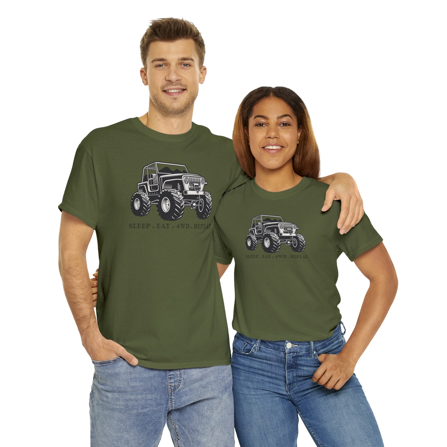 4WD Drive T-Shirt For Exploration TShirt For Adventure T Shirt For 4WD Enthusiast Shirt For 4WD Club Shirt