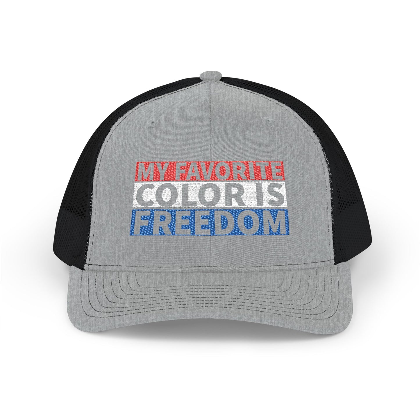 My Favorite Color Is Freedom Snapback Cap