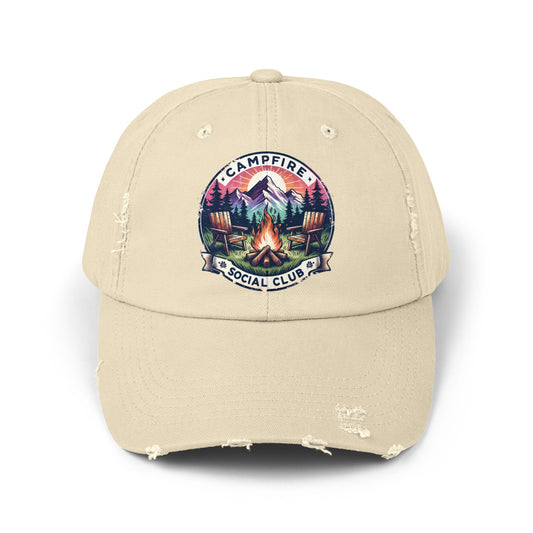 Campfire Social Club Ball Cap - Outdoor Camping Hat