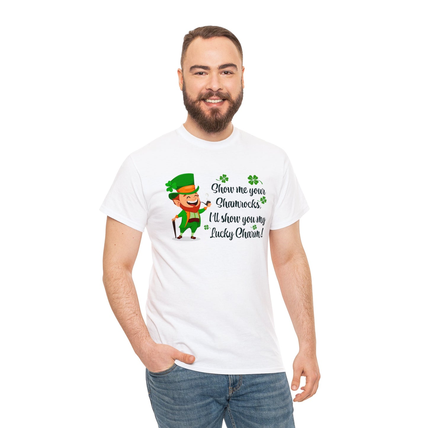 Show Me Your Shamrocks T-Shirt For St. Paddy Day T Shirt For St. Patricks Day TShirt