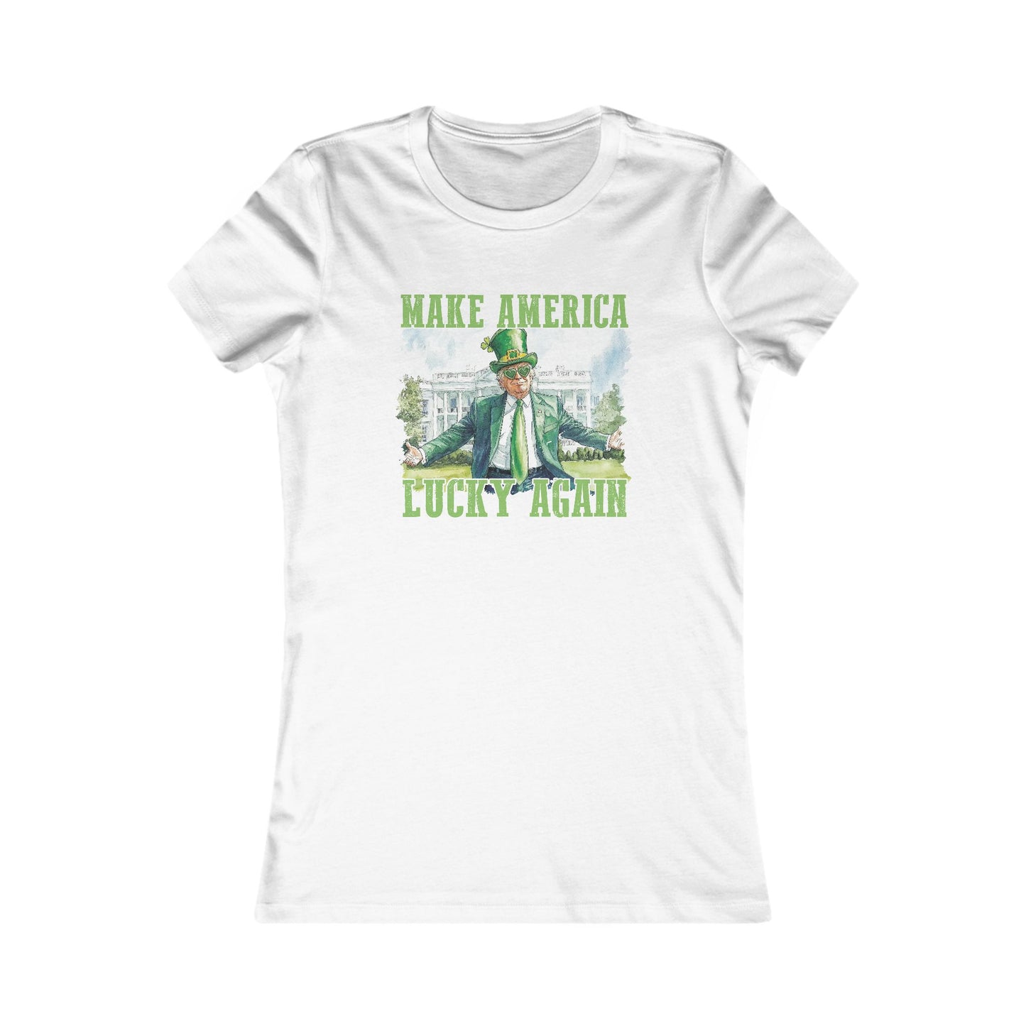 St. Patrick's Day T-Shirt For Make America Lucky Again T Shirt For St. Paddy's Holiday TShirt