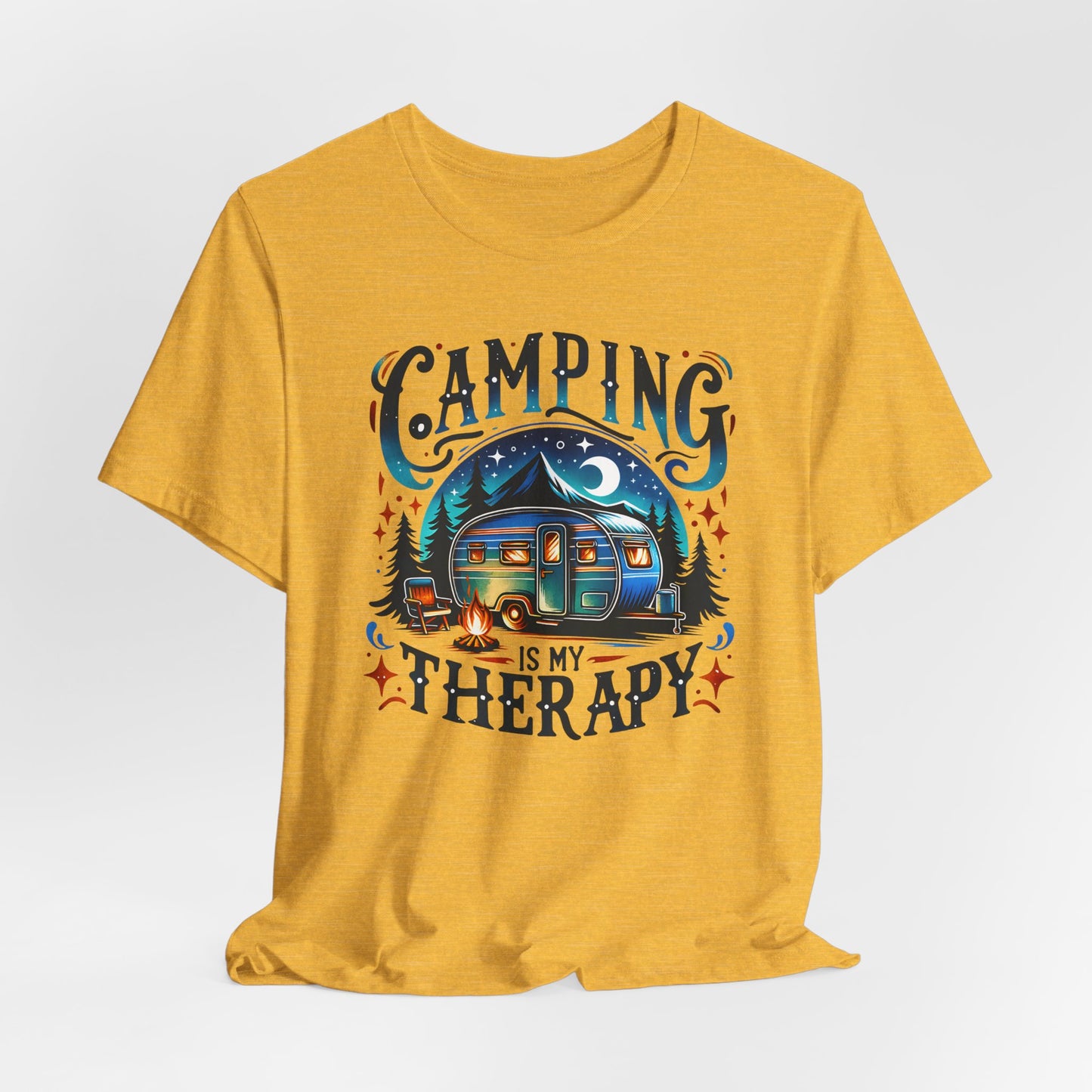 Camping T-Shirt For Therapy T Shirt For Retro Canned Ham TShirt For Campers