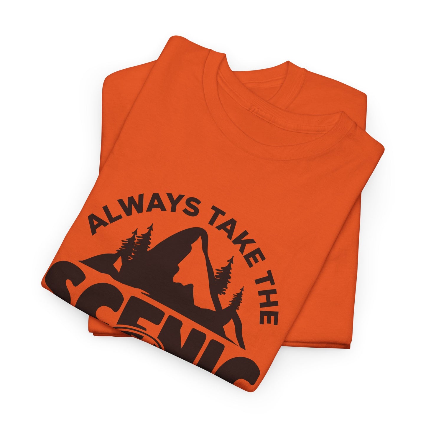 Scenic Route T-Shirt For Adventure TShirt For Great Outdoors T Shirt For Mountains Tee