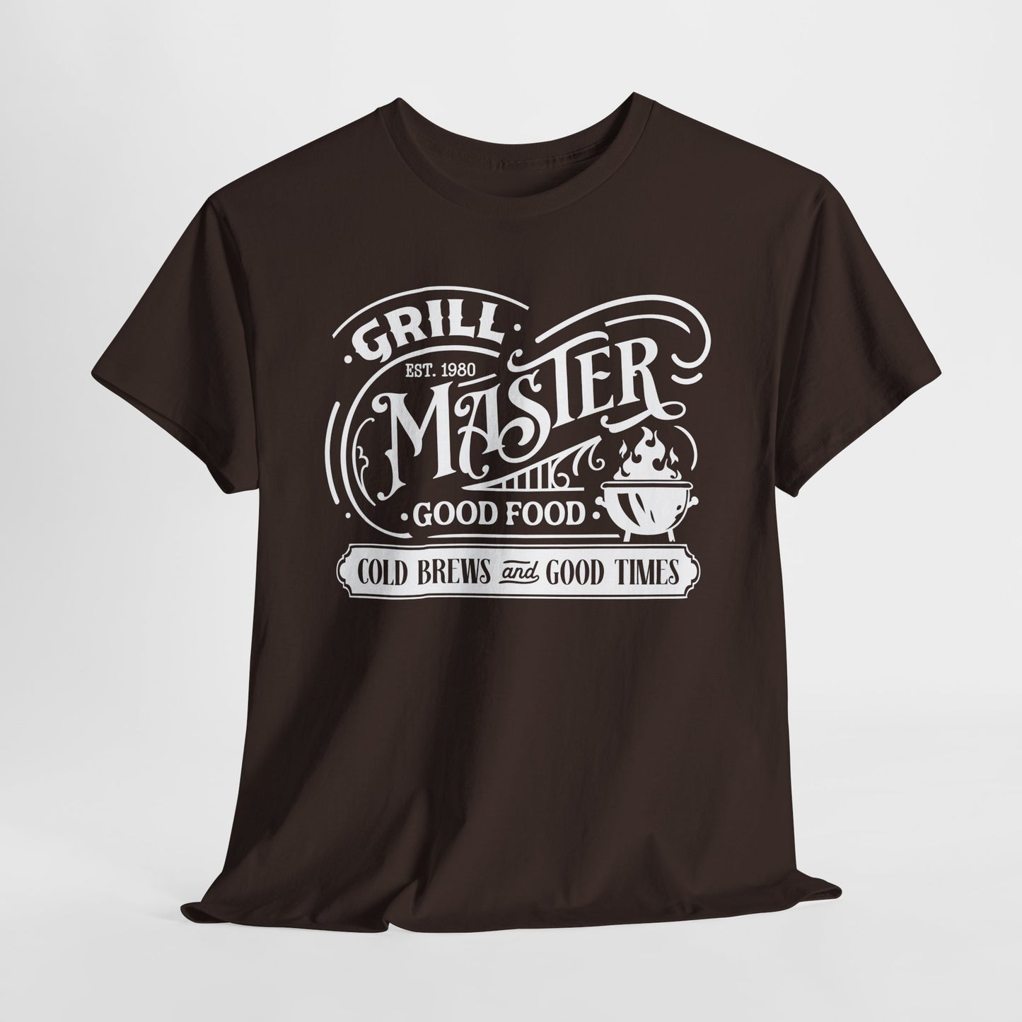 Grill Master T-Shirt For BBQ T Shirt For Good Food TShirt