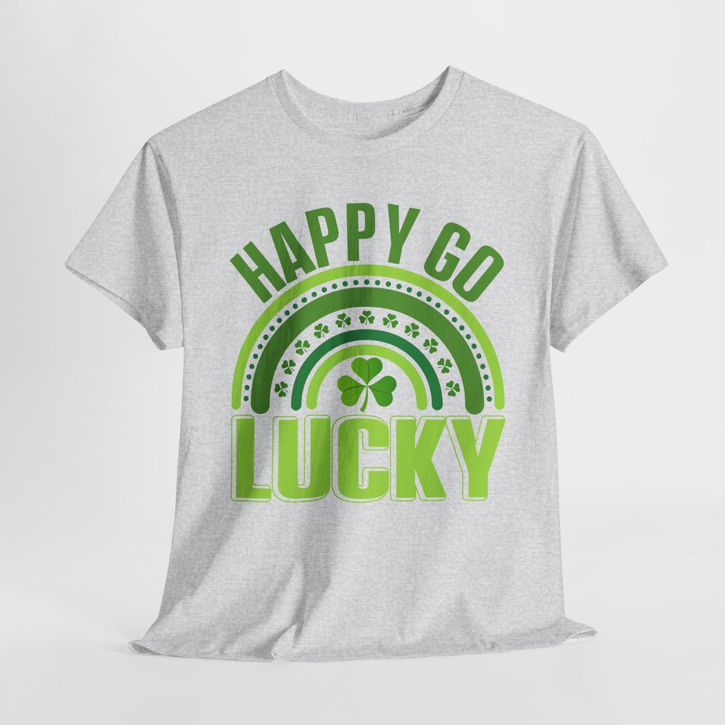 Happy Go Lucky T-Shirt For St Patrick's Day TShirt For Irish Holiday T Shirt