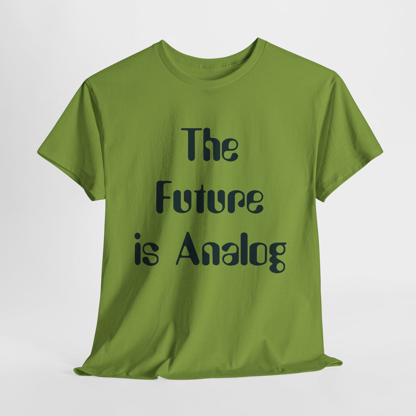 Analog T-Shirt For Future TShirt For Retro Vibes T Shirt For Analog Tech Shirt For Old School T-Shirt For Nerd Gift