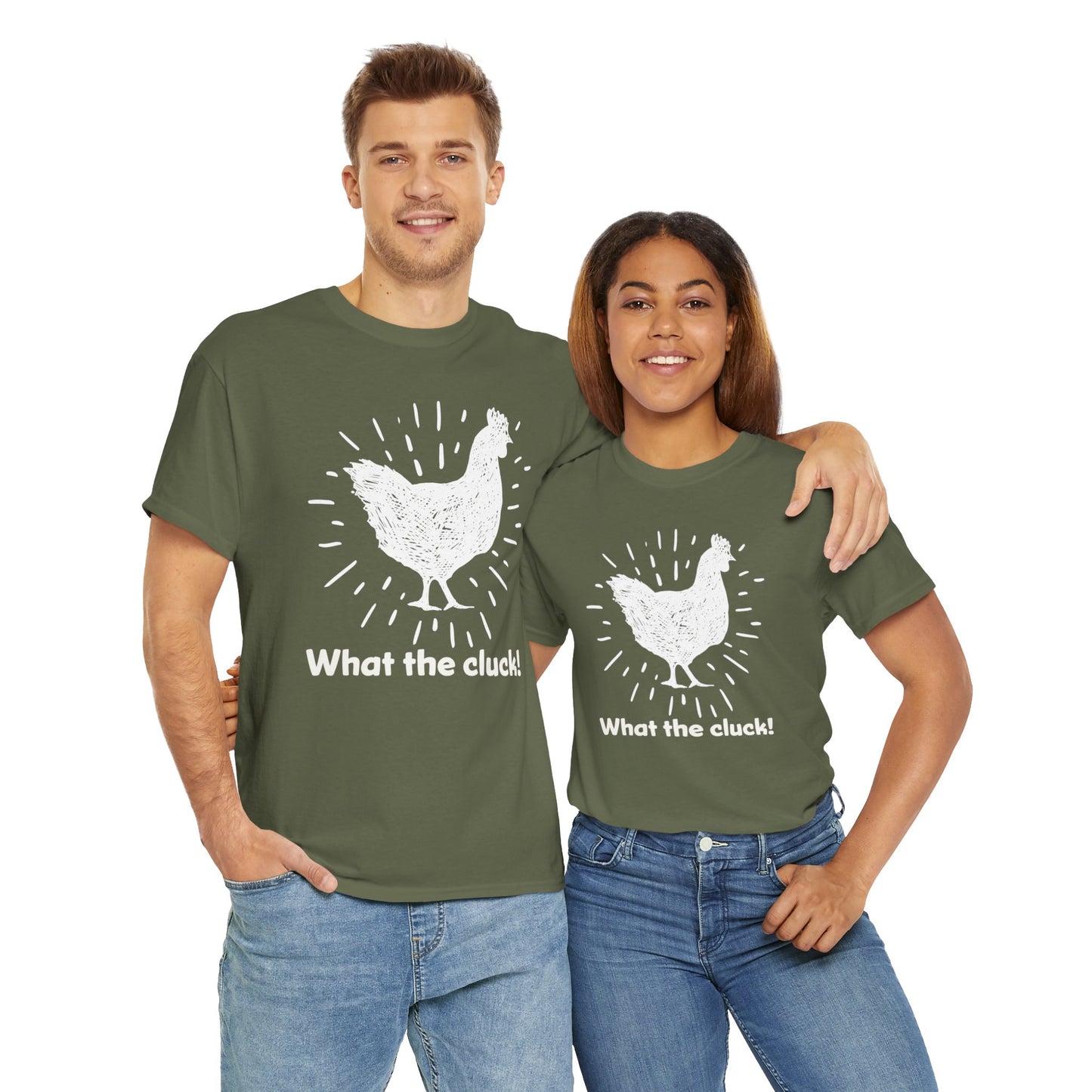 What the Cluck T-Shirt For Chicken T Shirt For Funny Hen TShirt For Barnyard Chic Tee