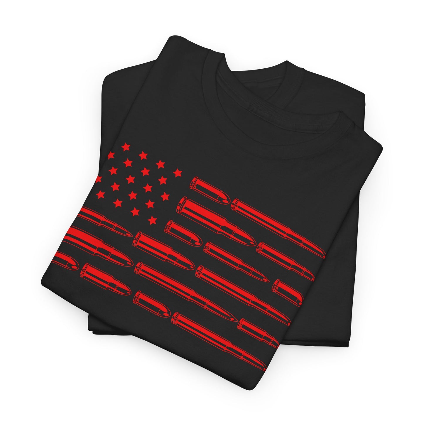 Bullet Flag T-Shirt For Second Amendment TShirt For Patriotic 2A T Shirt