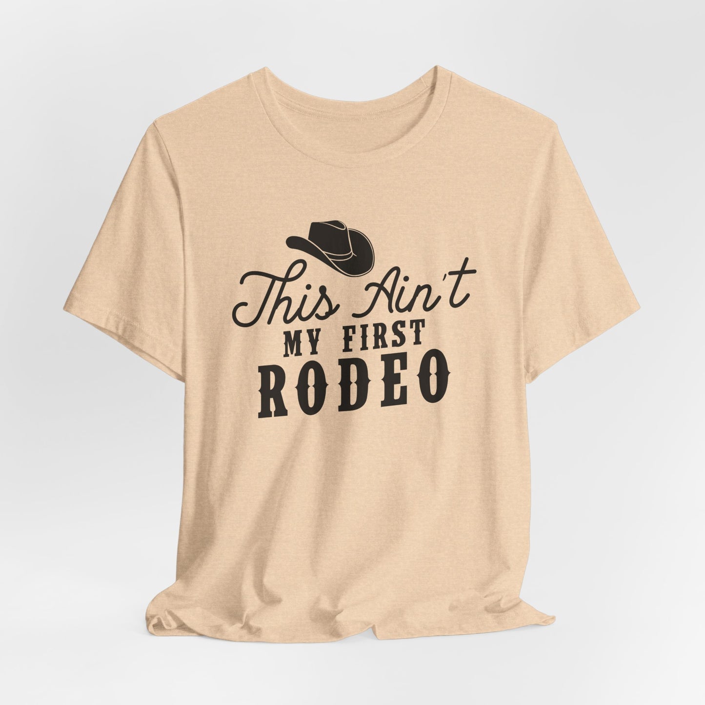 First Rodeo T-Shirt For Stock Show T Shirt For Cowgirl TShirt