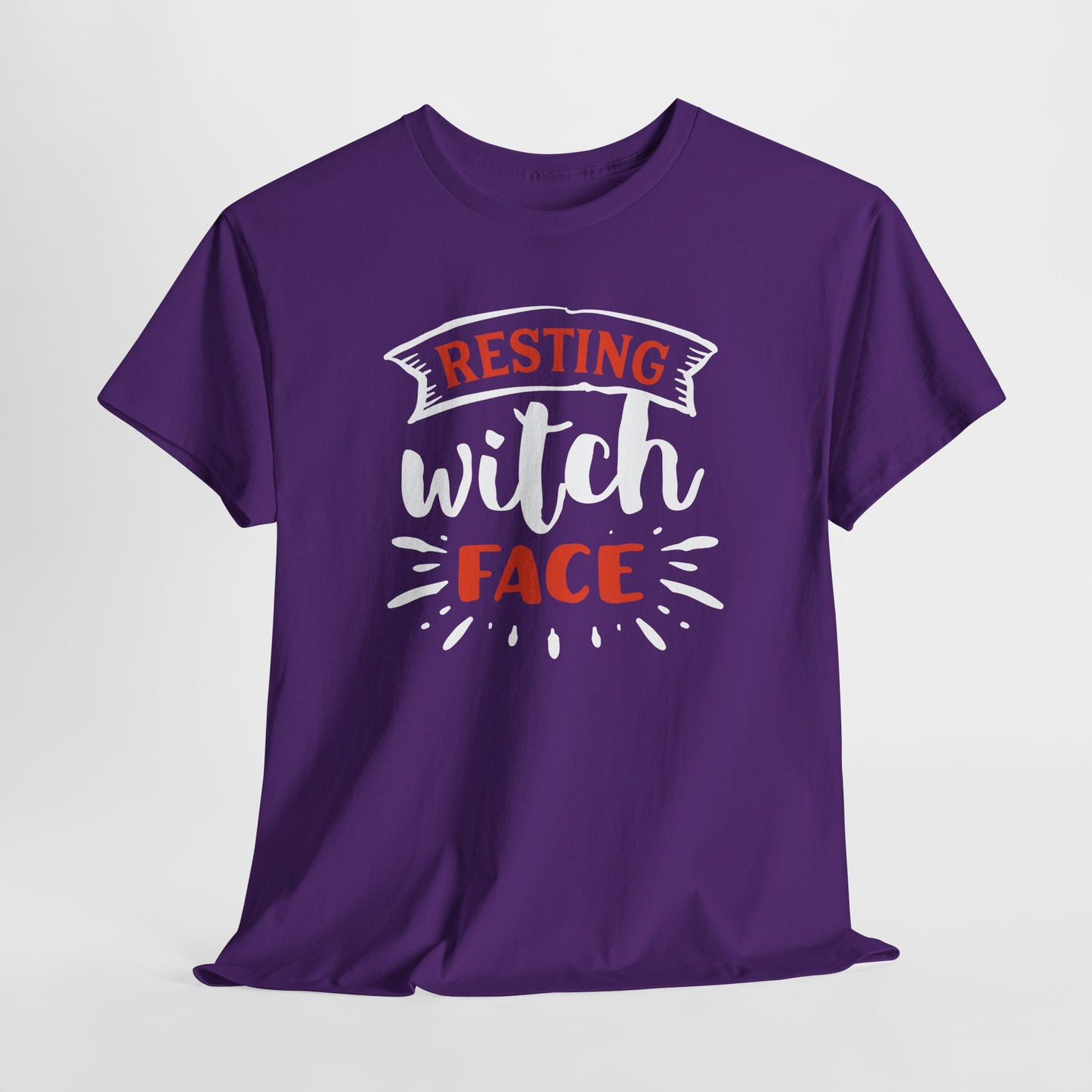 Resting Witch Face T-Shirt For Funny Halloween T Shirt For Punny TShirt Costume