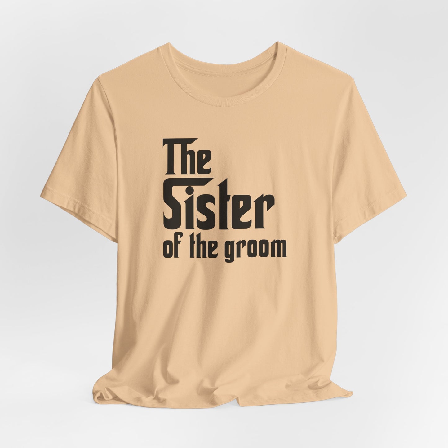 Mafia Wedding T-Shirt For Sister Of The Groom TShirt For Bachelorette Theme Party