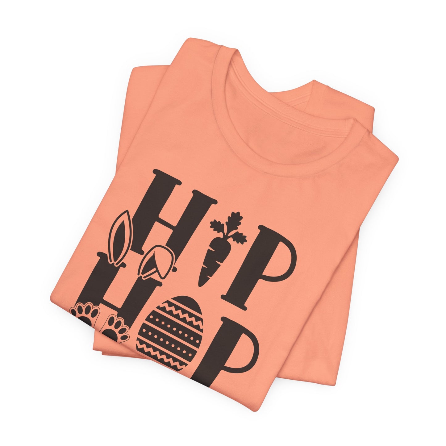 Hip Hop T-Shirt For Funny Easter T Shirt For Cute Bunny T Shirt