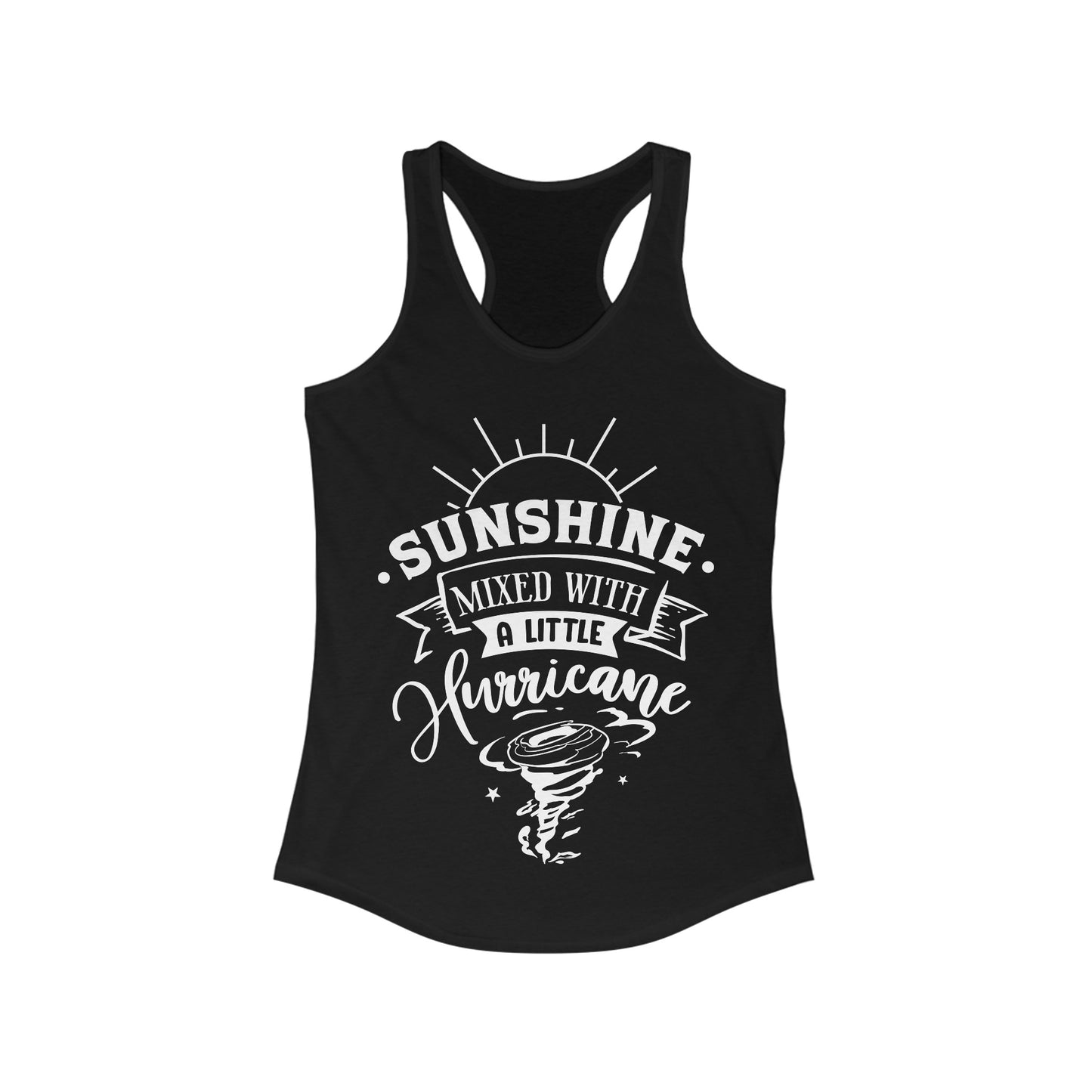 Sunshine Racerback Tank For Hurricane Tank For Trouble Tee