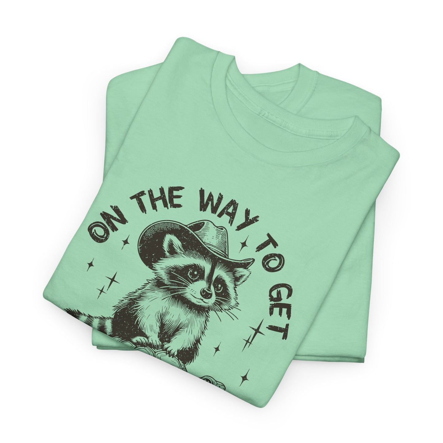 Funny Raccoon T-Shirt For Shit Show T Shirt For Sarcastic T Shirt