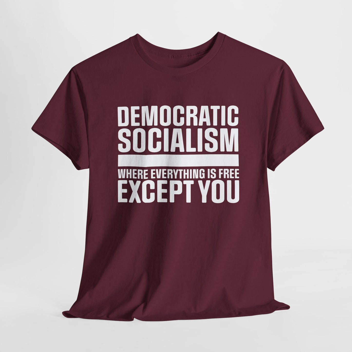 Democratic Socialism T-Shirt For Left Wing Ideology TShirt For Political T Shirt