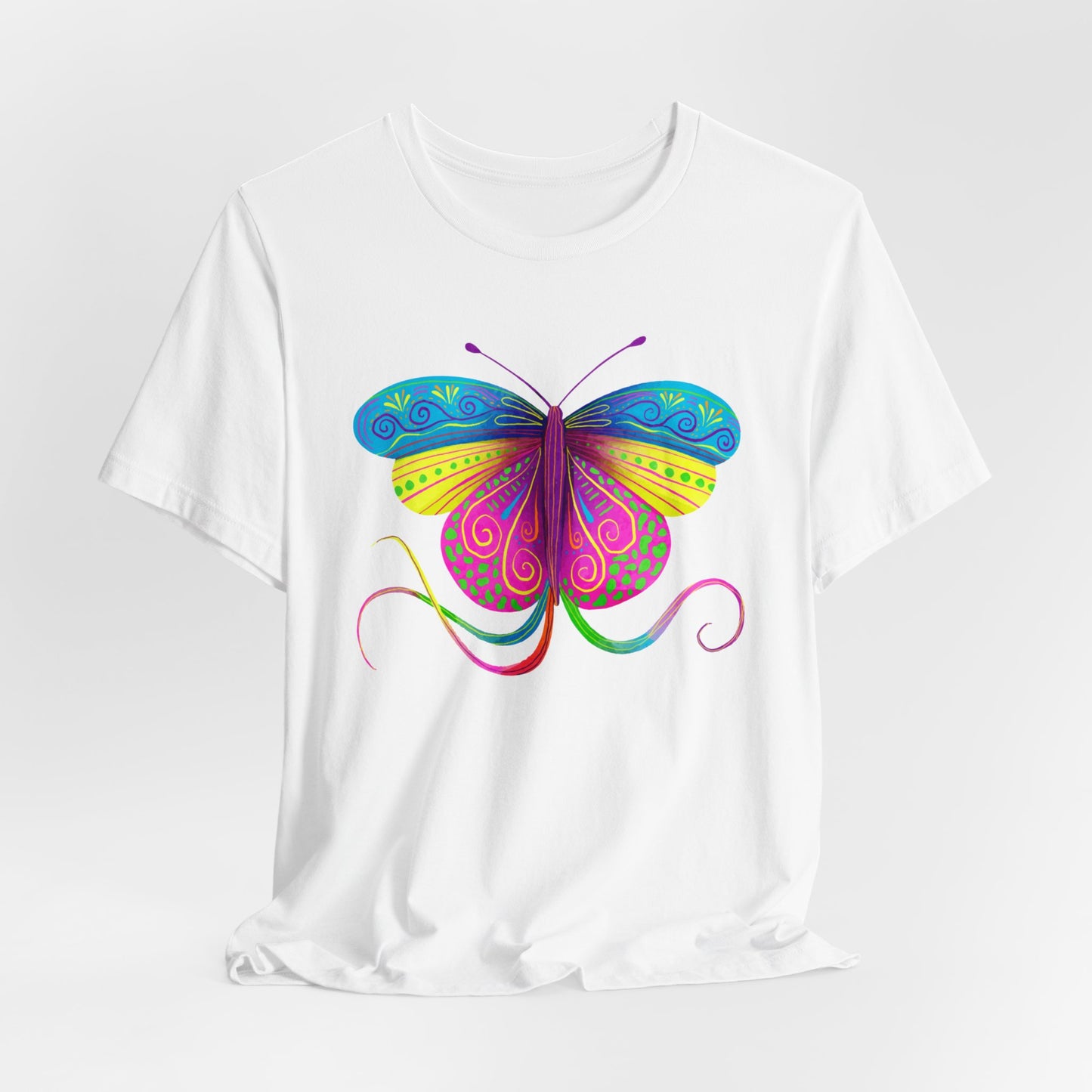 Butterfly T-Shirt For Mexican Folk Art T Shirt For Cinco de Mayo Watercolor TShirt