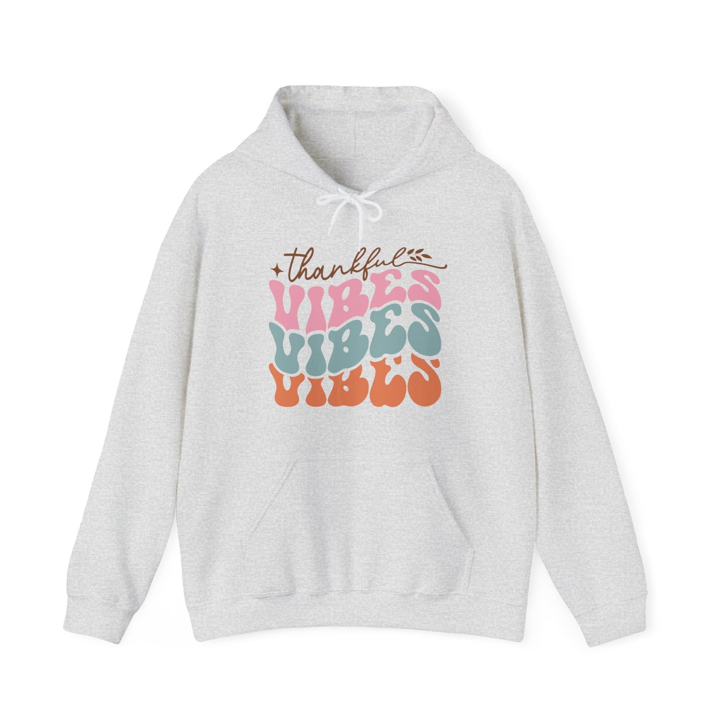 Retro Thanksgiving Hooded Sweatshirt For Thankful Hoodie For Warm Turkey Day Vibes Shirt