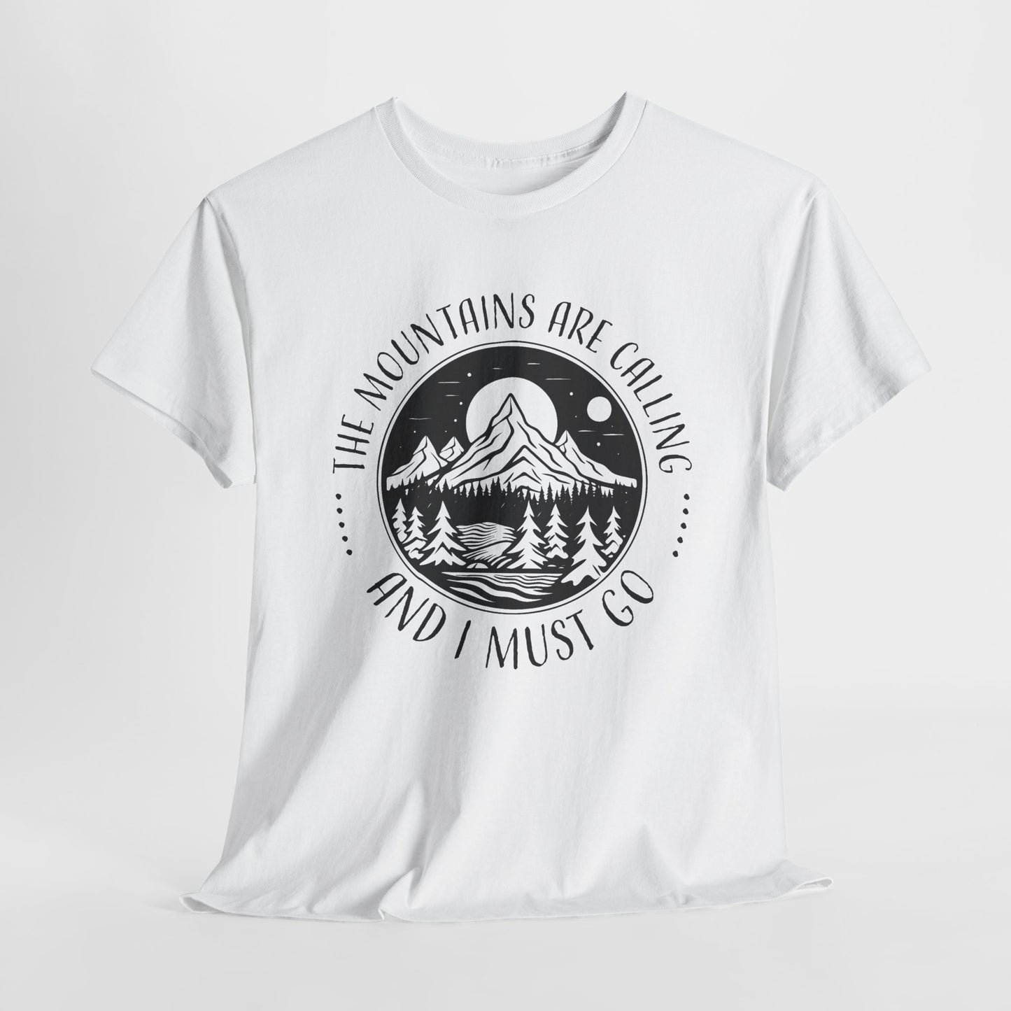 The Mountains Are Calling T-Shirt For Adventure T Shirt For Camping TShirt