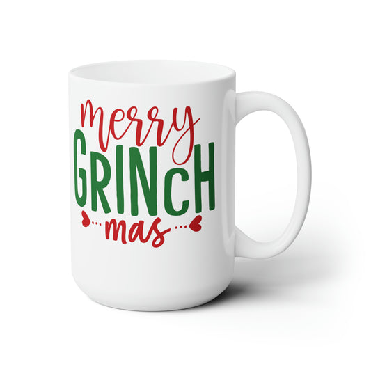 Merry Grinchmas Coffee Mug Hot Tea Cup Christmas Holiday Mug