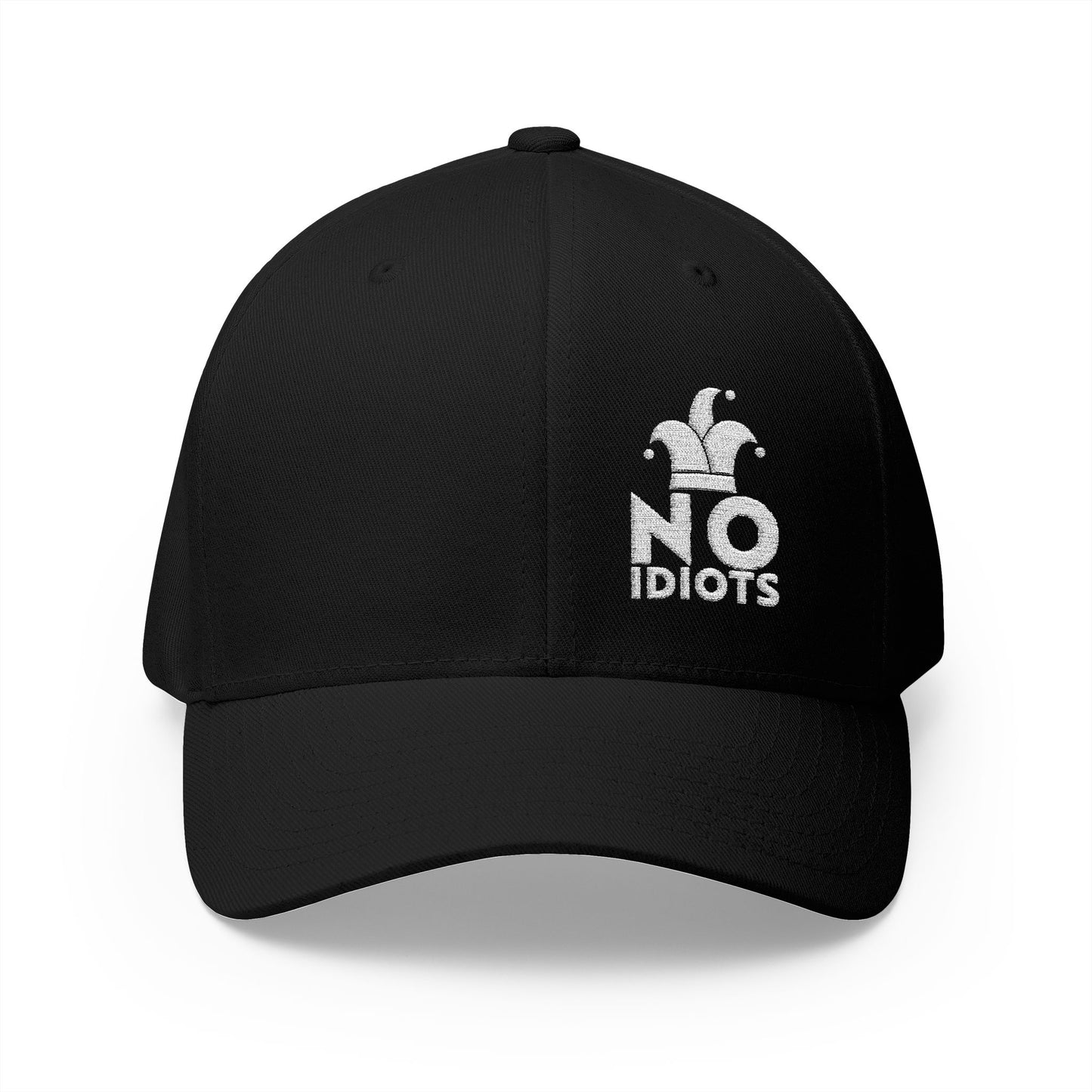 No Idiots Witty FlexFit Cap