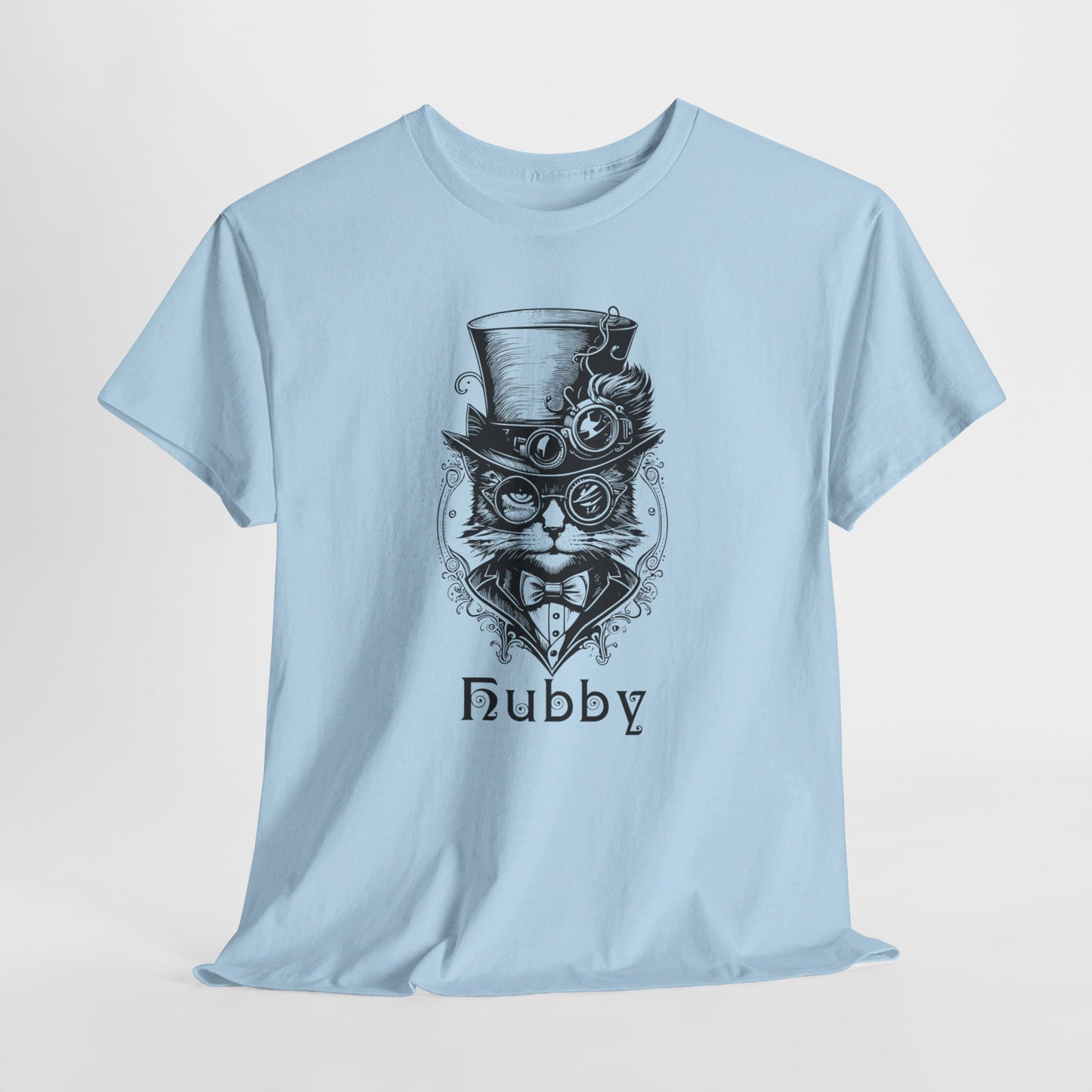 Hubby T-Shirt For Steampunk Wedding TShirt For Groom T Shirt For Couples Shirt For New Husband Shirt