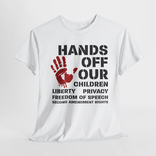 Hands Off Our Children Graphic T-Shirt