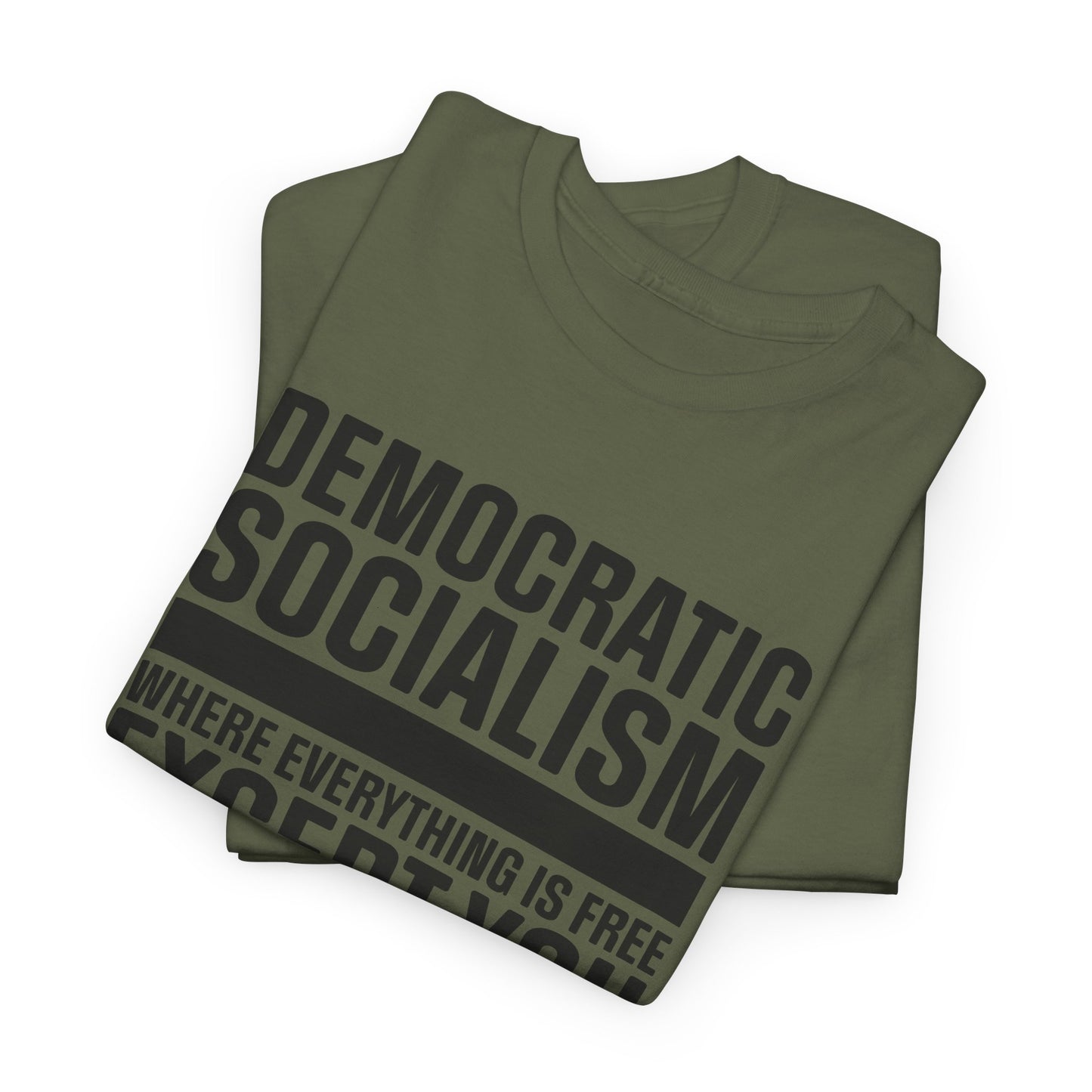 Democratic Socialism T-Shirt For Left Wing Ideology TShirt For Political T Shirt