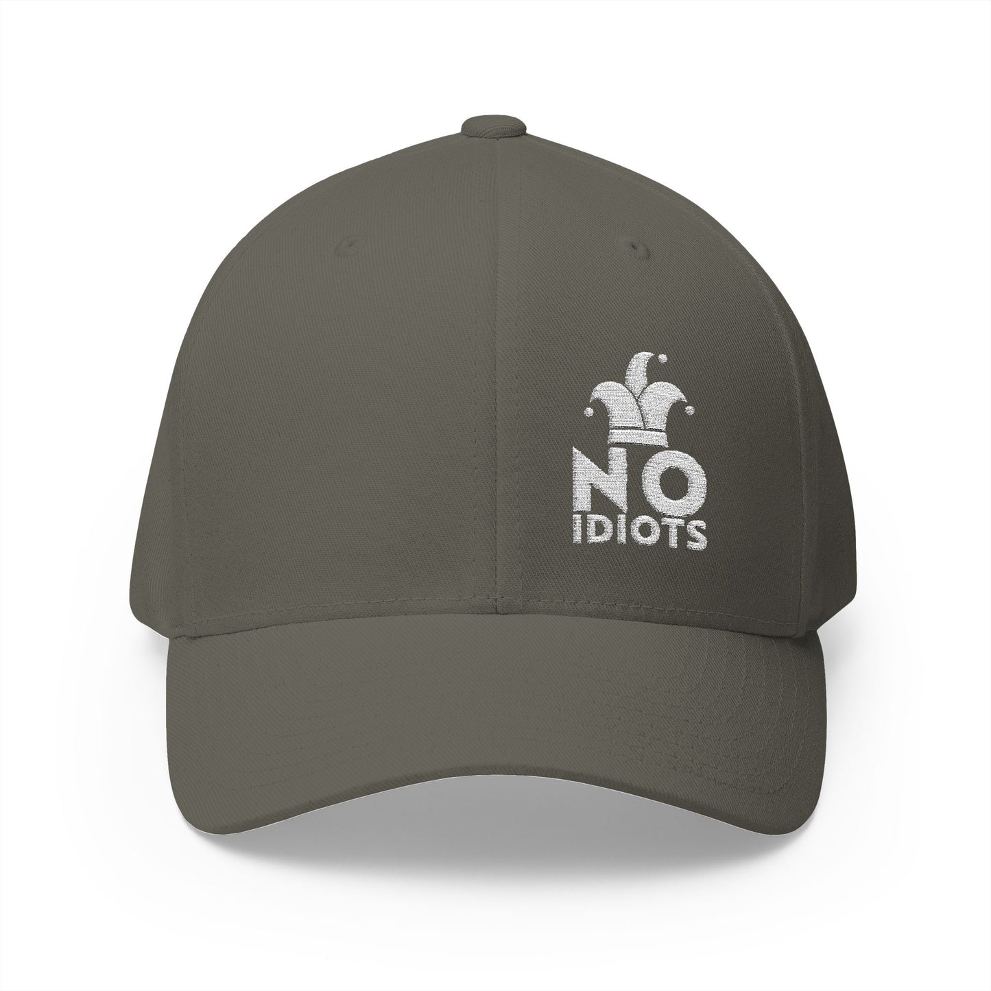 No Idiots Witty FlexFit Cap