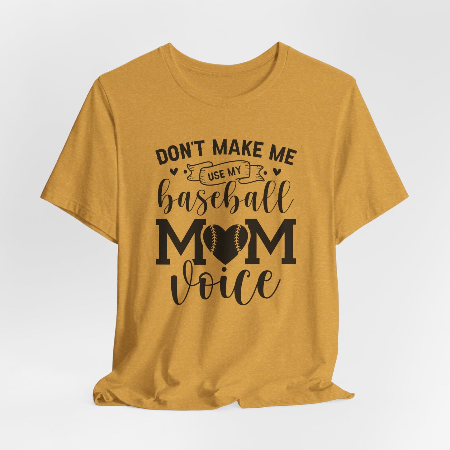 Baseball Mom Voice T-Shirt For School Sports T Shirt For Super Fan TShirt