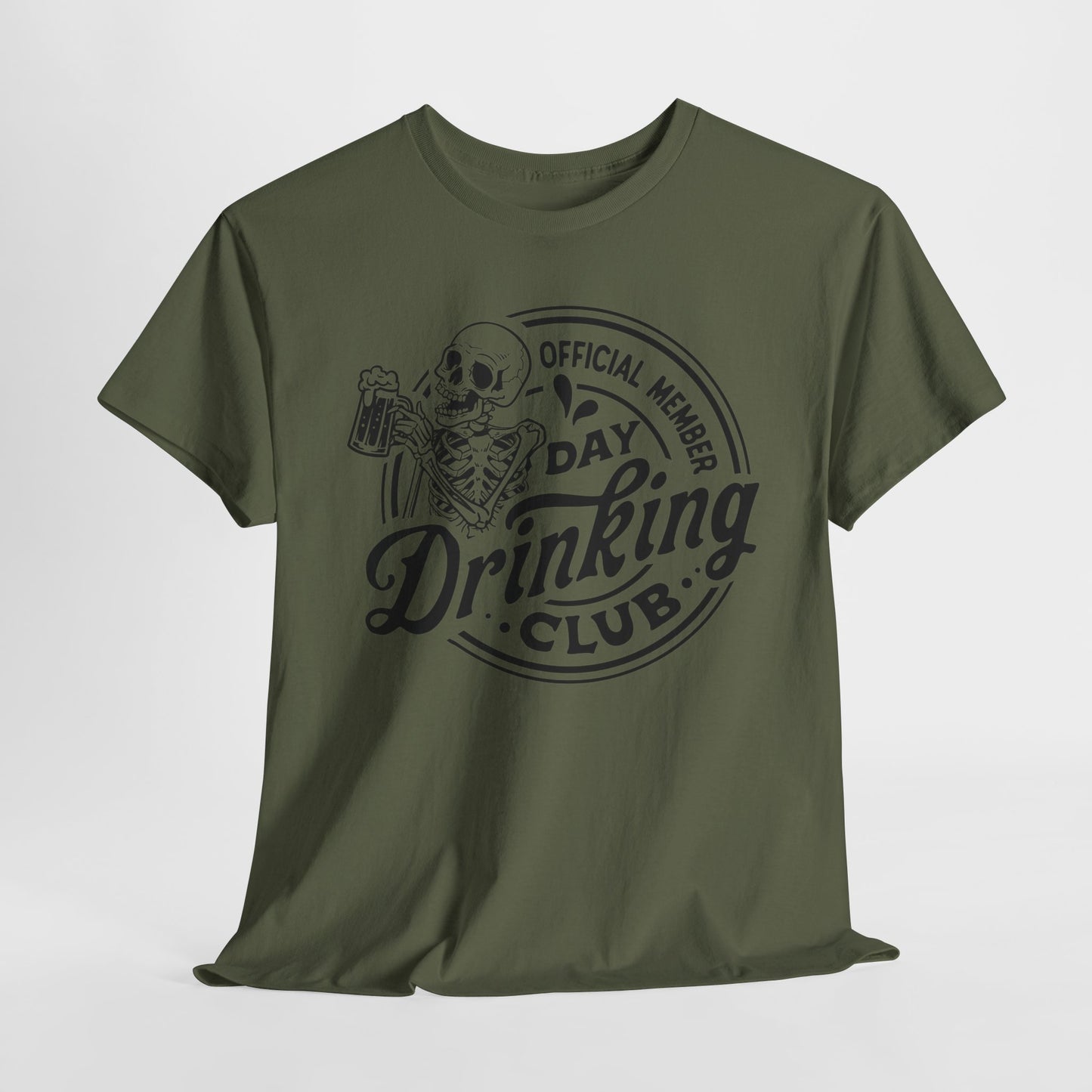 Funny Beer T-Shirt For Day Drinking T Shirt For Snarky Skeleton TShirt