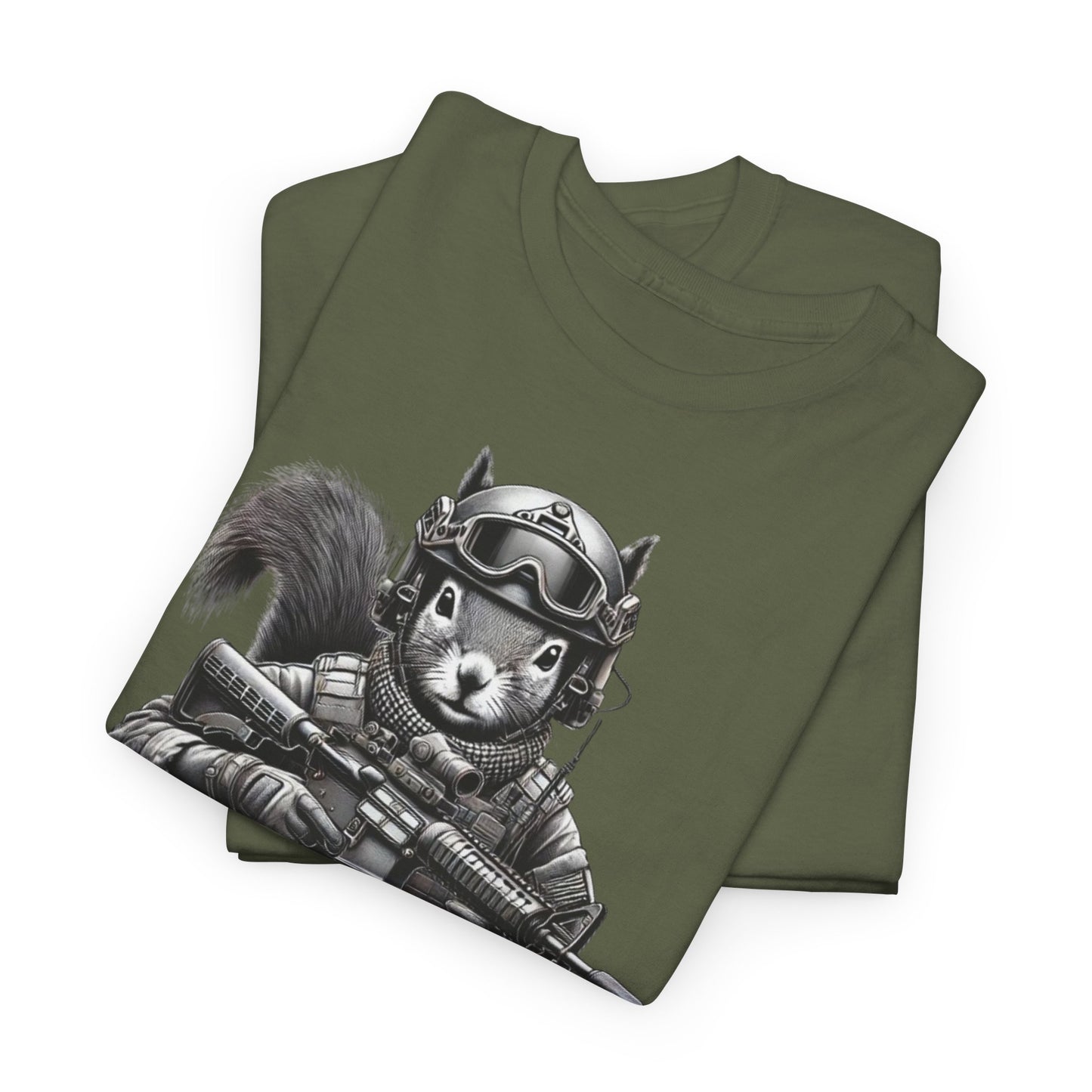 Funny Squirrel Guard Your Nuts T-Shirt Tactical 2A Graphic Tee