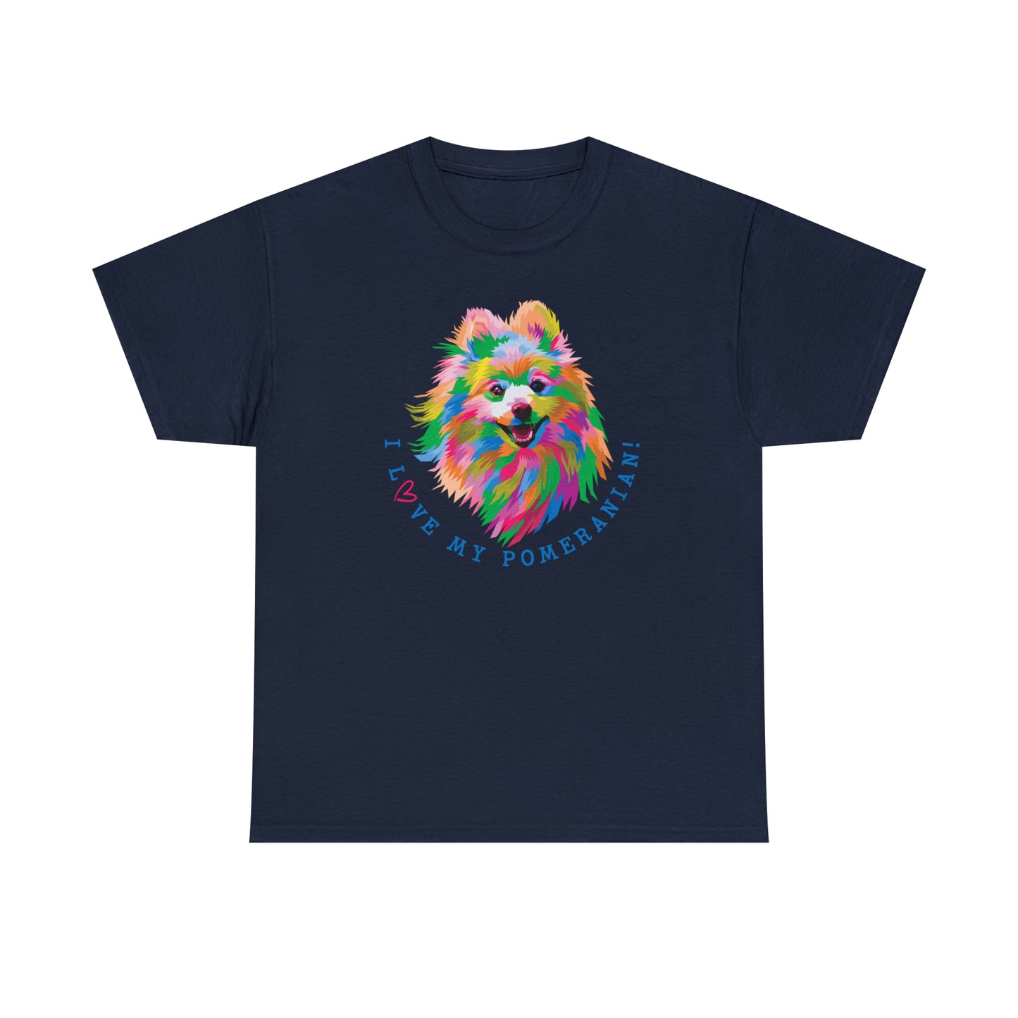 Pomeranian T-Shirt For Pom Lover TShirt For Pom Mom T Shirt For Favorite Dog Breed Shirt For Dog Lover Tee For Pomeranian Lover Gift