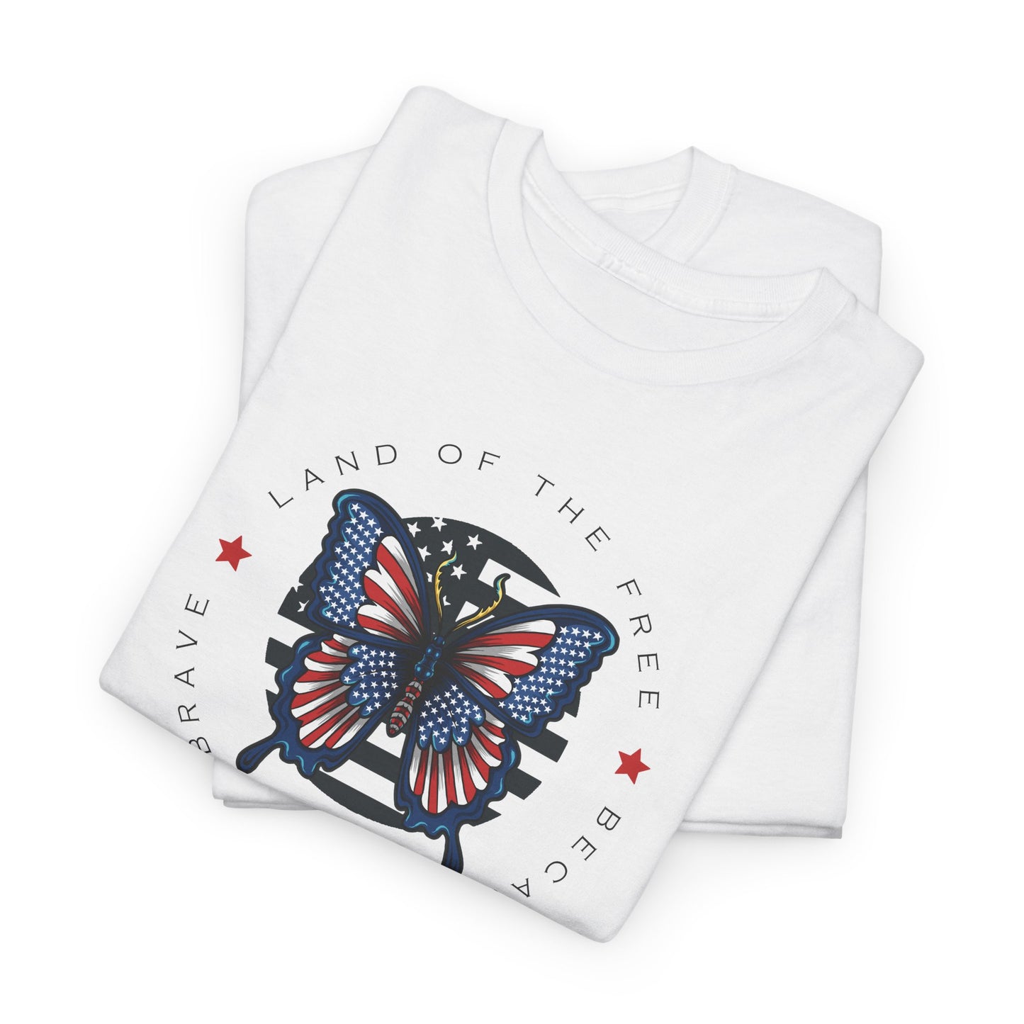 Patriotic T-Shirt For Conservative TShirt For 4th Of July T Shirt For Independence Day Shirt For Patriotic Gift Butterfly T-Shirt For Gift