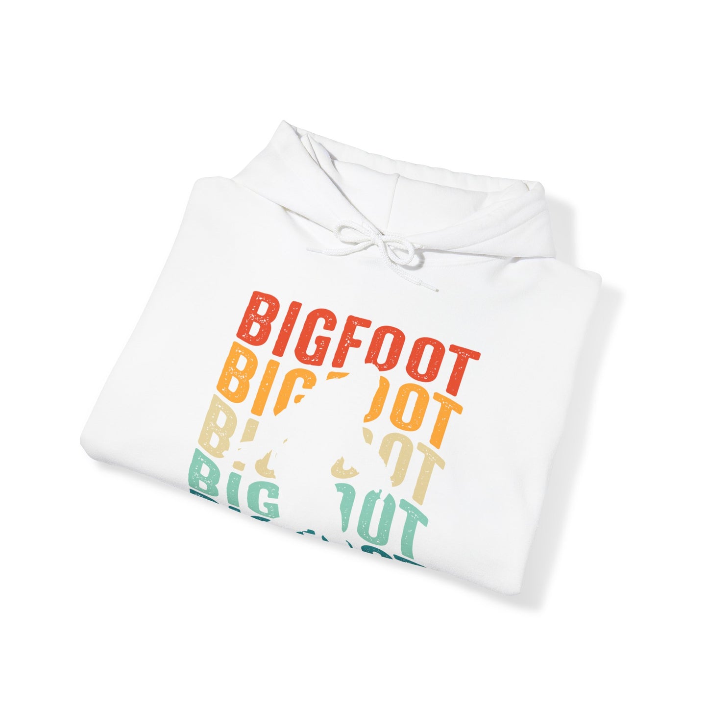 Bigfoot Hooded Sweatshirt For Yeti Hiker For Bigfoot Lovers Hoodie