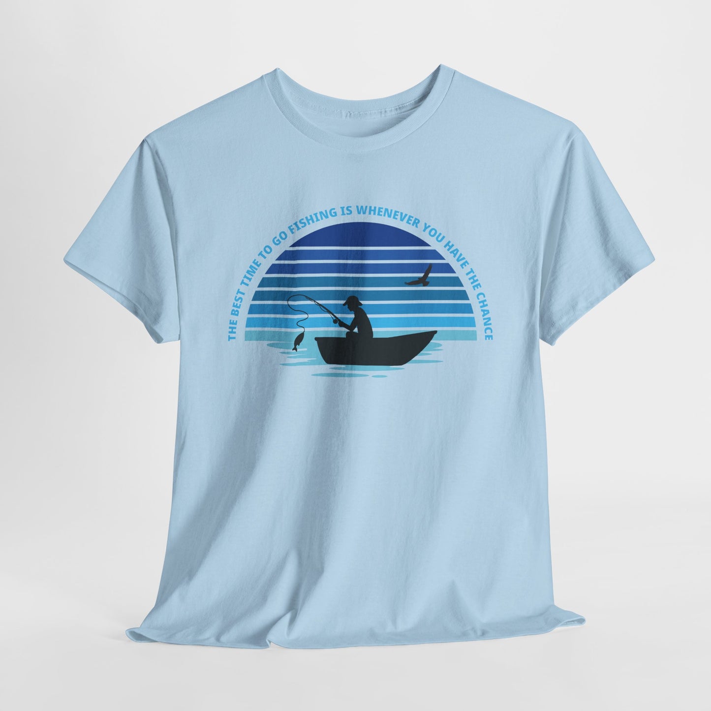 Best Time To Go Fishing T-Shirt For Lake Time T Shirt For Angler TShirt