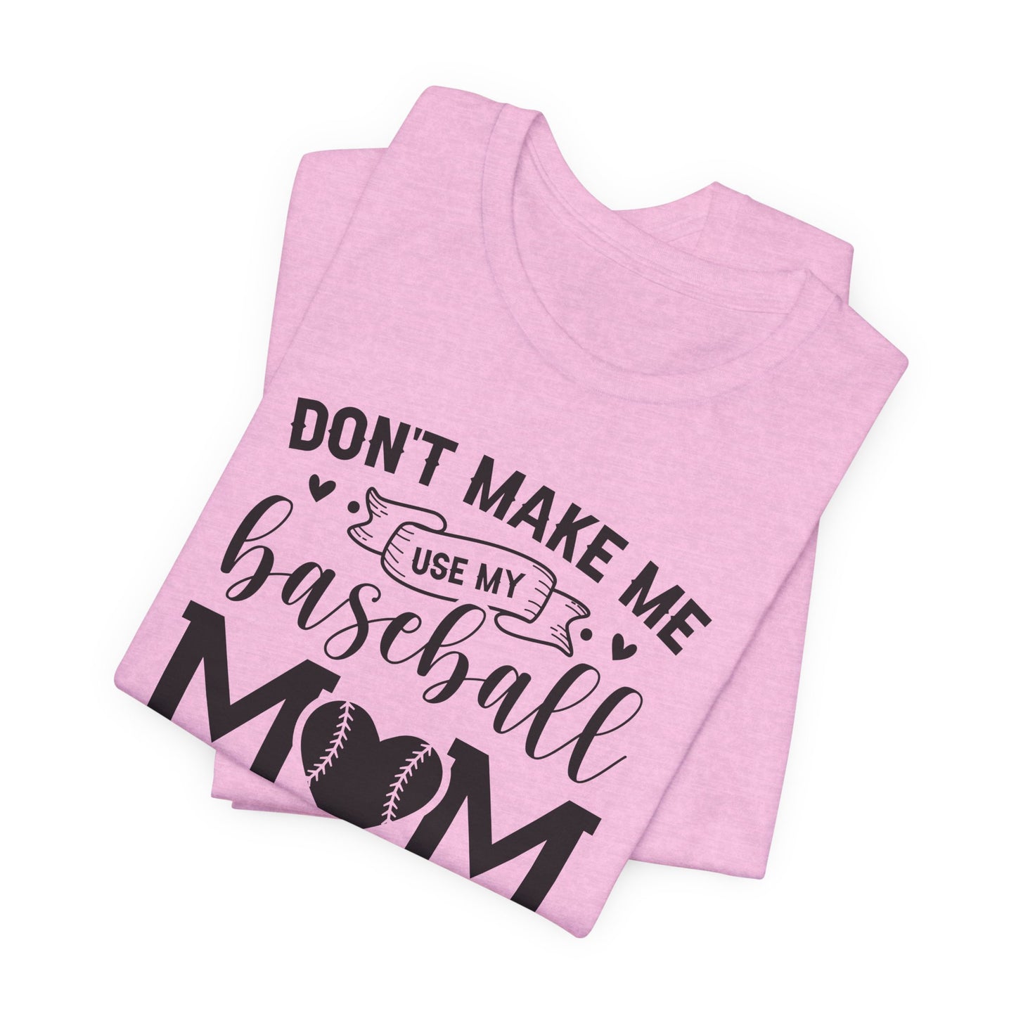 Baseball Mom Voice T-Shirt For School Sports T Shirt For Super Fan TShirt